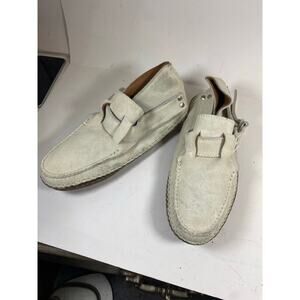 Quoddy Suede Leather Boots White 9W